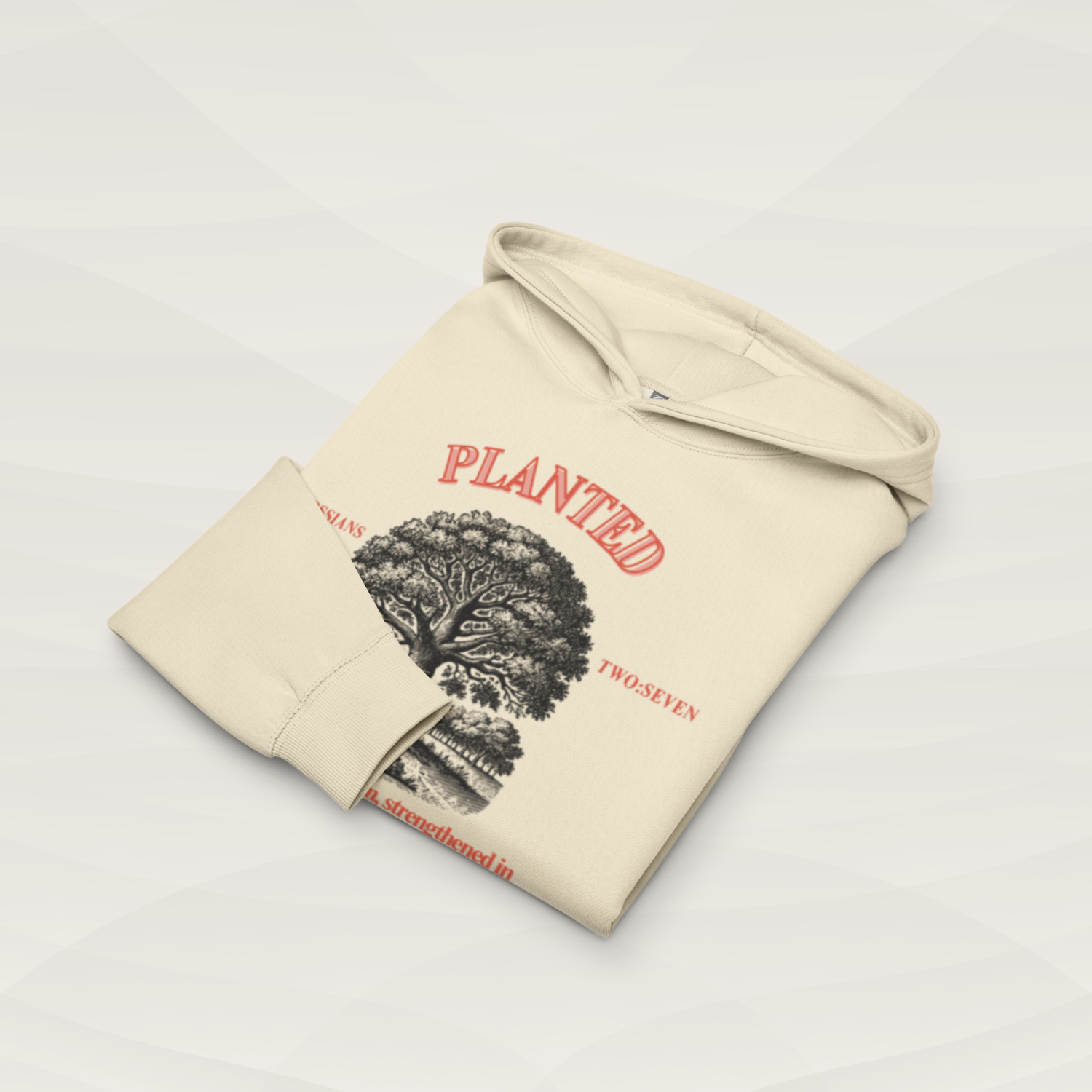 Planted unisex box hoodie