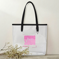 Coming soon clear tote bag