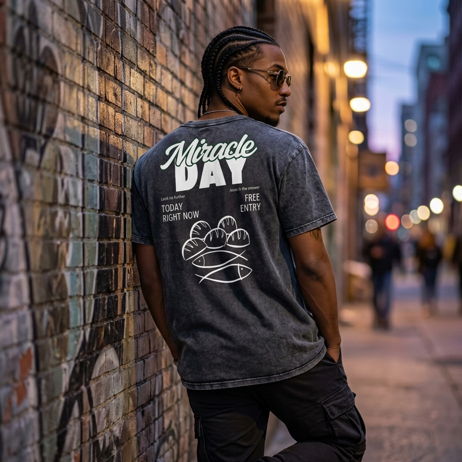 Miracle Day Denim T-Shirt