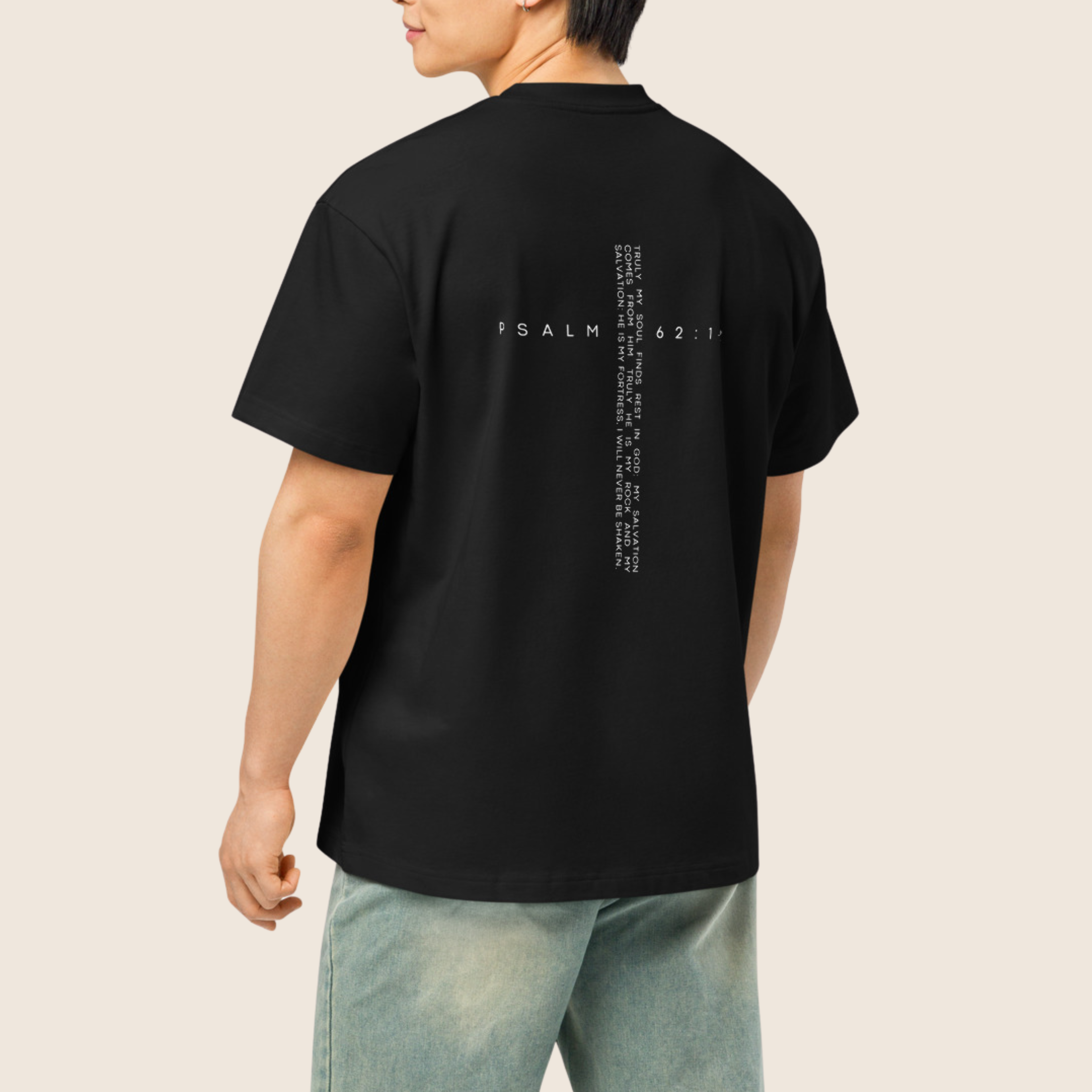Psalm 62 Unisex box t-shirt