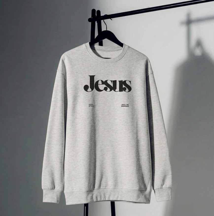 Jesus Crew neck sweatshirt